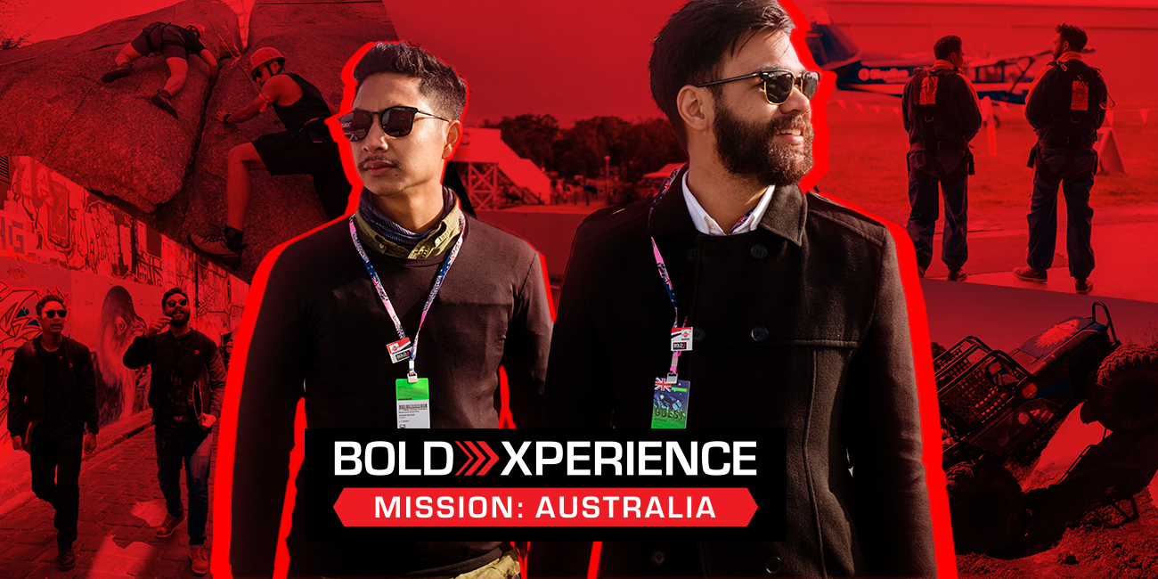 2 BOLD Men Tuntaskan Misi BOLD Xperience di Australia
